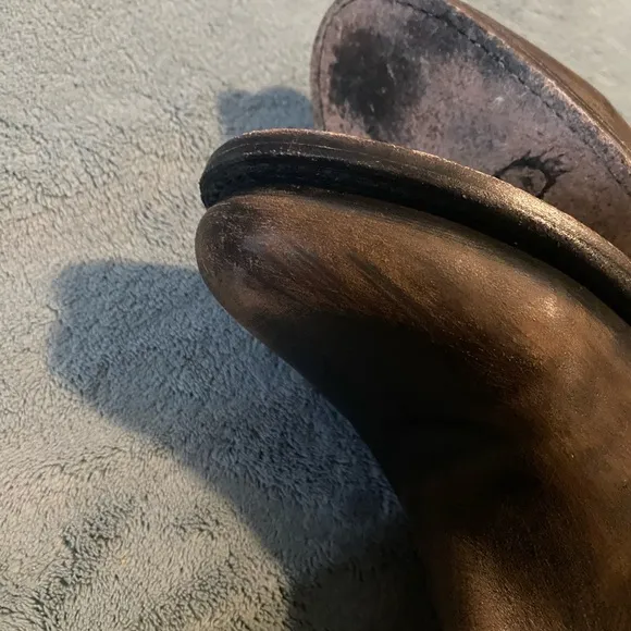 🔥🔥🔥☄️Freebird JoJo Brown Boot Sandals Tie In Back Size 9