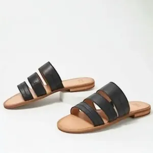 Frye &amp; Co. Evie 3 Band Slide Sandals