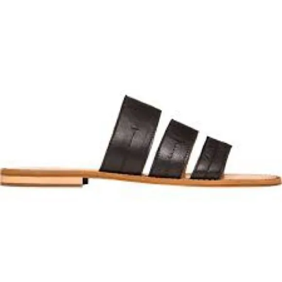 Frye &amp; Co. Evie 3 Band Slide Sandals