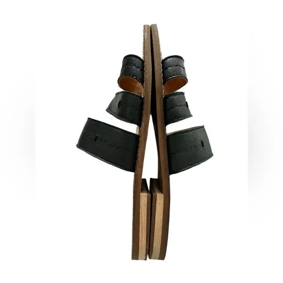Frye &amp; Co. Evie 3 Band Slide Sandals