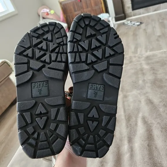 Frye Riverton Leather Sandals