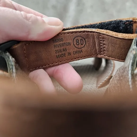 Frye Riverton Leather Sandals