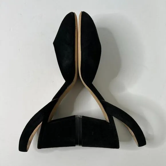 FURLA Suede Block heel Sandals Sz 37