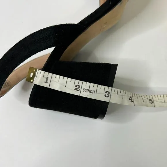FURLA Suede Block heel Sandals Sz 37