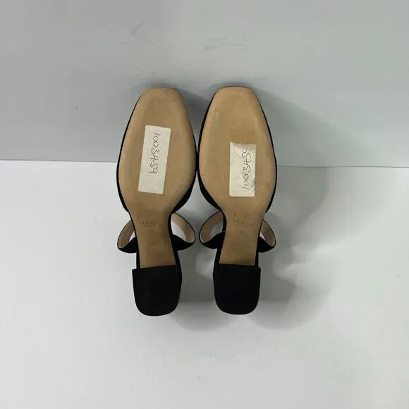 FURLA Suede Block heel Sandals Sz 37