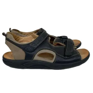 Ganter Men’s Sport Nubuck Leather Ankle Strap Sandals - Size 13