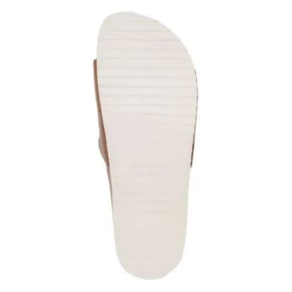 GENTLE SOULS KENNETH COLE Mens Brown Montauk Platform Slide Sandals Shoes 8