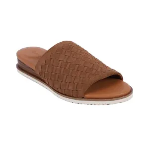 Gentle Souls Women's Angie Wedge Slip-on Sandals, Brown Size 10M