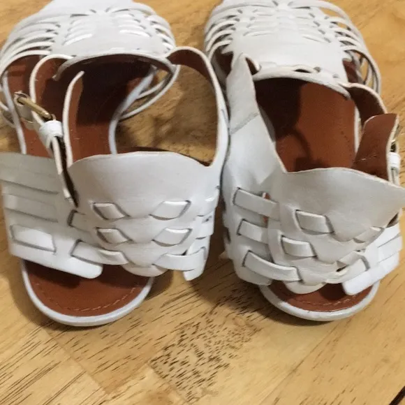 Givenchy Gladiator Sandals White Sz 40.5