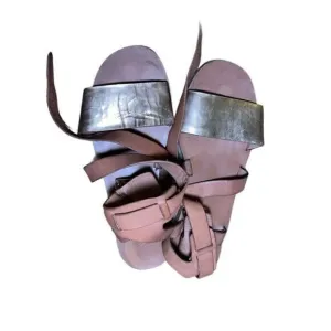 Gold Gladiator sandals