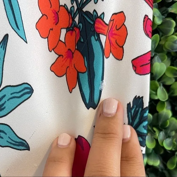 HANEY GOLDIE FLORAL PRINT DRESS