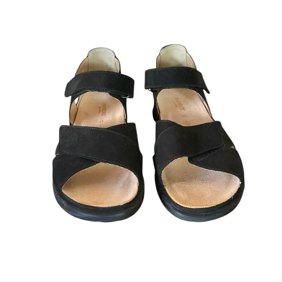 Hartjes Sandals Women's Size 10.5 Black