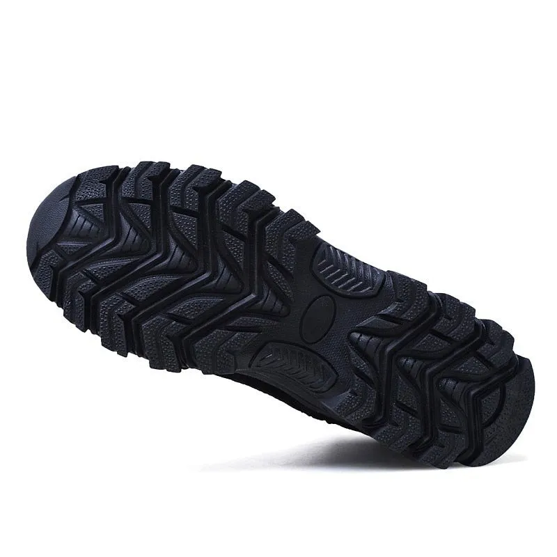 High-top military boots outdoor sports and leisure walking shoes wear-resistant