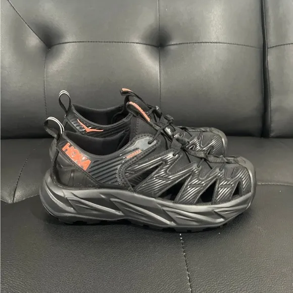 Hoka Hopara Hiking Trail Sandals Women's Triple Black 1106535-BBLC