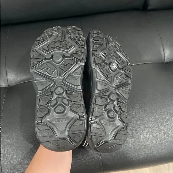 Hoka Hopara Hiking Trail Sandals Women's Triple Black 1106535-BBLC