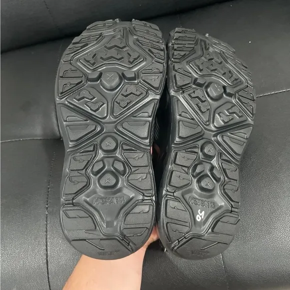 Hoka Hopara Hiking Trail Sport Sandals Women's Black 1106535-BBLC