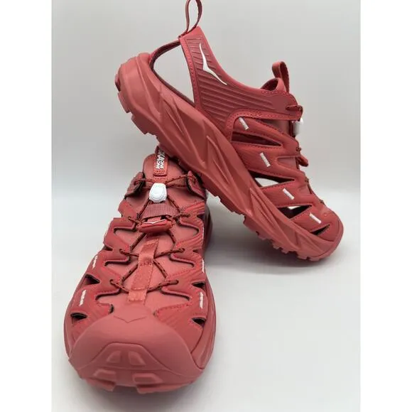 Hoka One Hopara Trail Hiking Sandals Brick Red 1123112 CLYC M9.5/W 10.5
