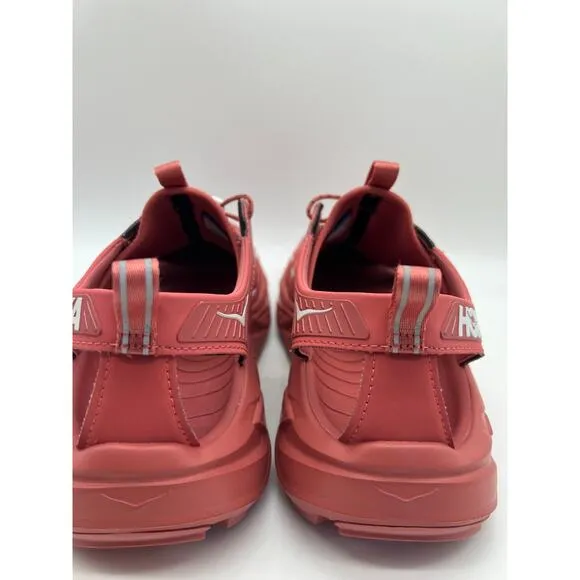 Hoka One Hopara Trail Hiking Sandals Brick Red 1123112 CLYC M9.5/W 10.5