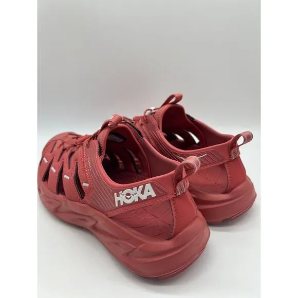 Hoka One Hopara Trail Hiking Sandals Brick Red 1123112 CLYC M9.5/W 10.5
