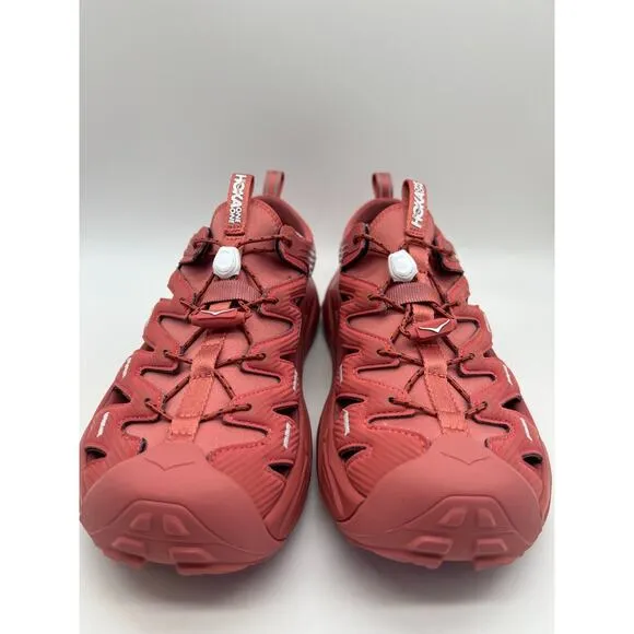 Hoka One Hopara Trail Hiking Sandals Brick Red 1123112 CLYC M9.5/W 10.5