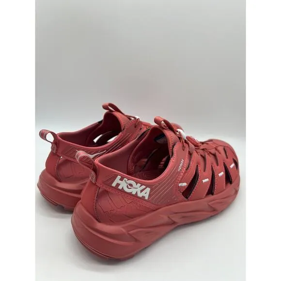 Hoka One Hopara Trail Hiking Sandals Brick Red 1123112 CLYC M9.5/W 10.5