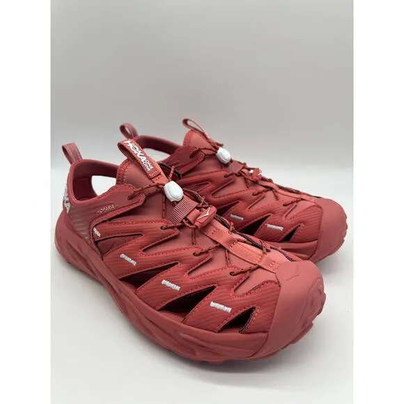 Hoka One Hopara Trail Hiking Sandals Brick Red 1123112 CLYC M9.5/W 10.5