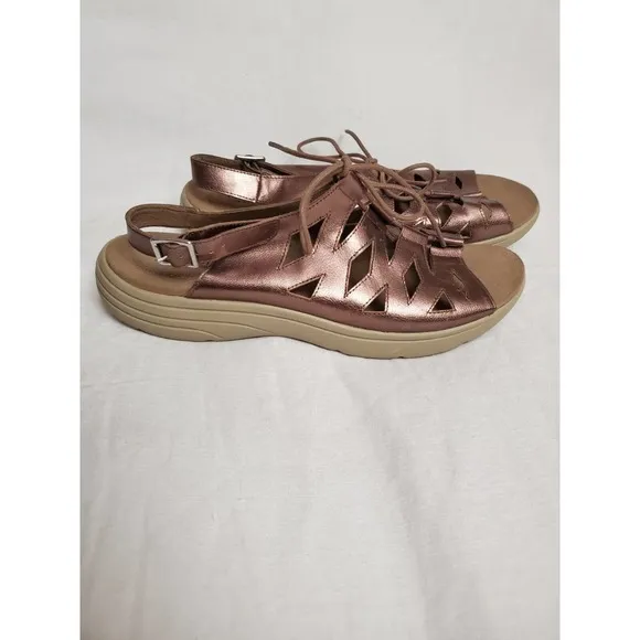 Hotter Comfort Concept Imogen Blush Pink Sandals Women's Size US 11 EU 41