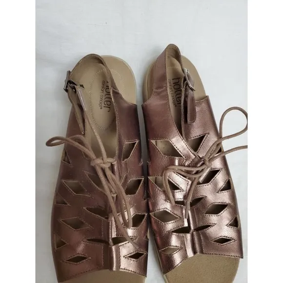 Hotter Comfort Concept Imogen Blush Pink Sandals Women's Size US 11 EU 41