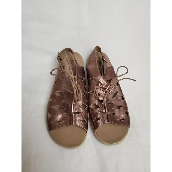 Hotter Comfort Concept Imogen Blush Pink Sandals Women's Size US 11 EU 41