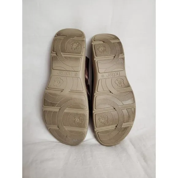 Hotter Comfort Concept Imogen Blush Pink Sandals Women's Size US 11 EU 41