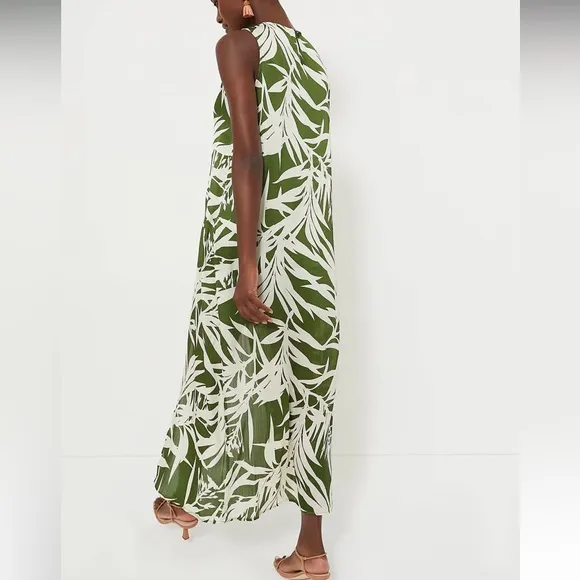 HYACINTH HOUSEFern Floral Overlay Octavia Maxi Dress