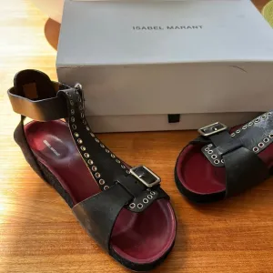 Isabel Marant Black Sandals