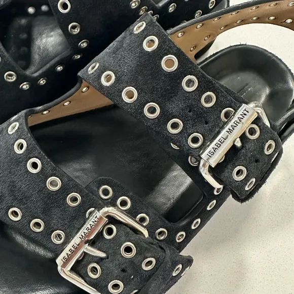 Isabel Marant eyelet buckle sandals