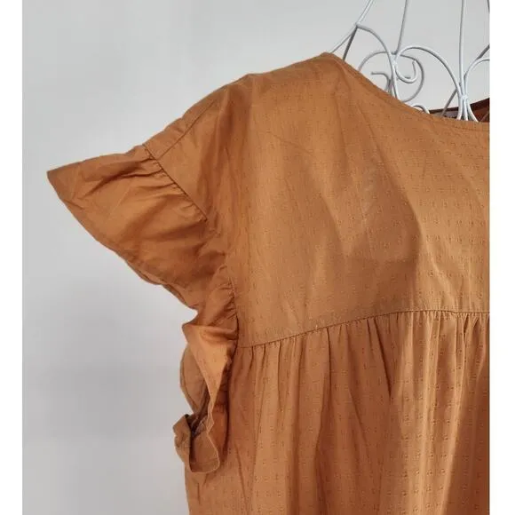 Jack &amp; Avery Tiered Ruffle Baby Doll Dress - Women's Size XL