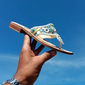 Jack Rogers 1969 Ladies Luxury Leather Sandals