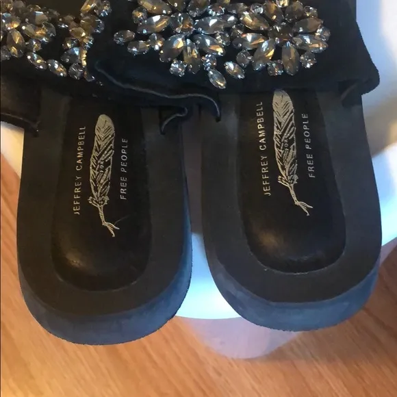 Jeffrey Campbell Free People Crystal Embellished