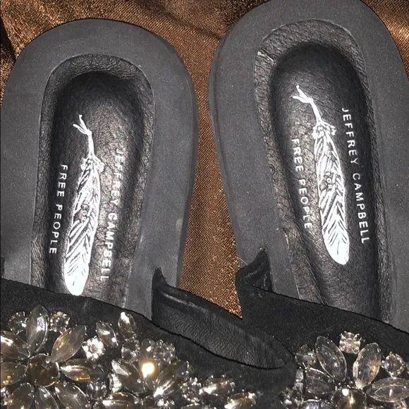 Jeffrey Campbell Free People Crystal Embellished