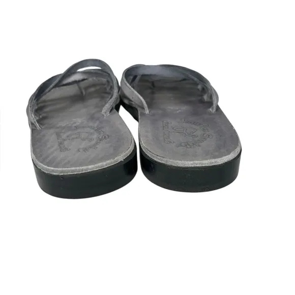 Jerusalem Sandals Ariel Women's Leather Cross Strap Sandal Size 41 (US 10)