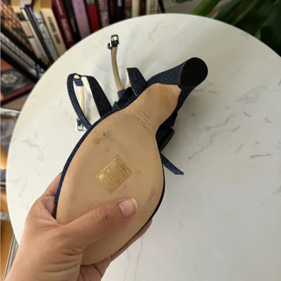 Jimmy Choo Miranda 65 Denim sandals