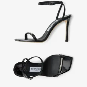 Jimmy Choo Patent Leather Sandal (Size 36.5)