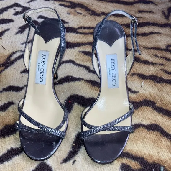 Jimmy Choo Women's Black Strappy Sandals