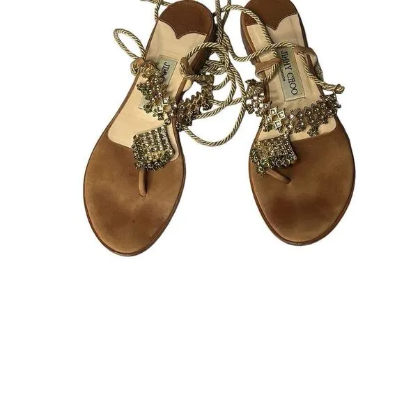 Jimmy Choo Jeweled Sandals