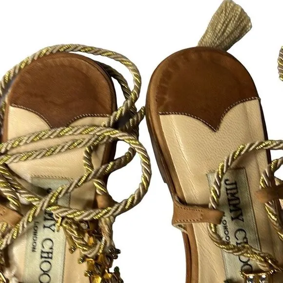 Jimmy Choo Jeweled Sandals