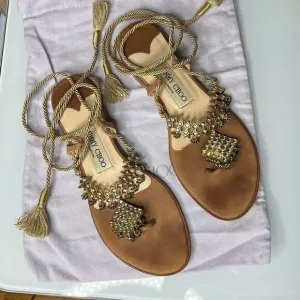 Jimmy Choo Jeweled Sandals