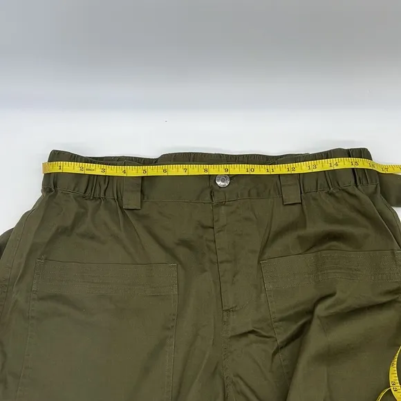 Johnny Was ZOLA POPLIN SHORT Vintage Green
