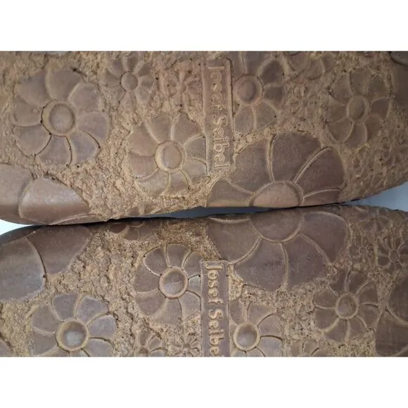 JOSEF SEIBEL Women's Closed Toe Stitch Fisherman Sandal Shoes Size Us 5.5 EU36‎