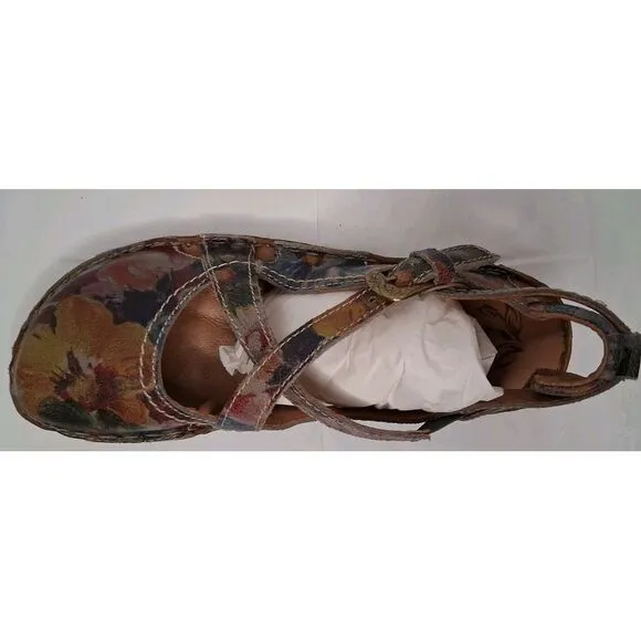 JOSEF SEIBEL Women's Closed Toe Stitch Fisherman Sandal Shoes Size Us 5.5 EU36‎