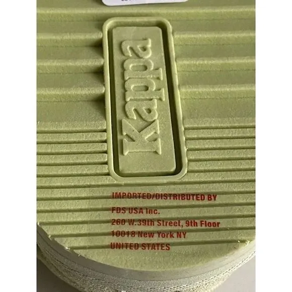 KAPPA Authentic MULE 3 Slip On Sandals Sage Green Unisex Men’s Sz 12 Box No Lid