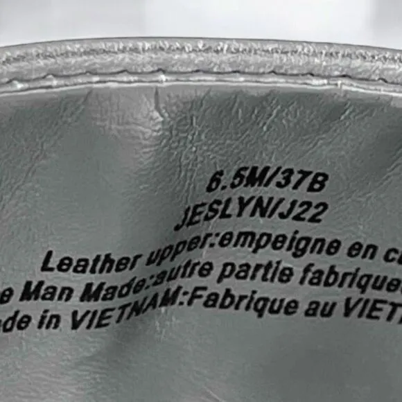 Karl Lagerfeld Paris Women's Jeslyn Embellished Slide Sandals Silver 6.5