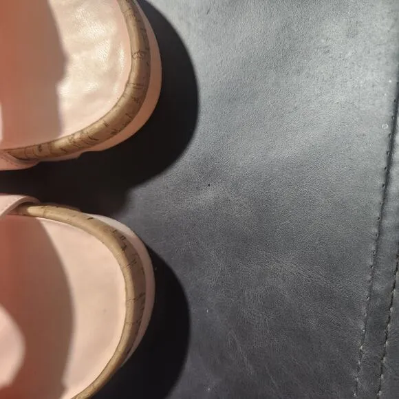 Kate Spade Becca Pink slip on slide sandals size 7